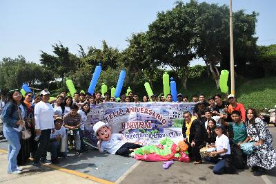 PASACALLE INTERNO POR EL 473 ANIVERSARIO de la UNMSM