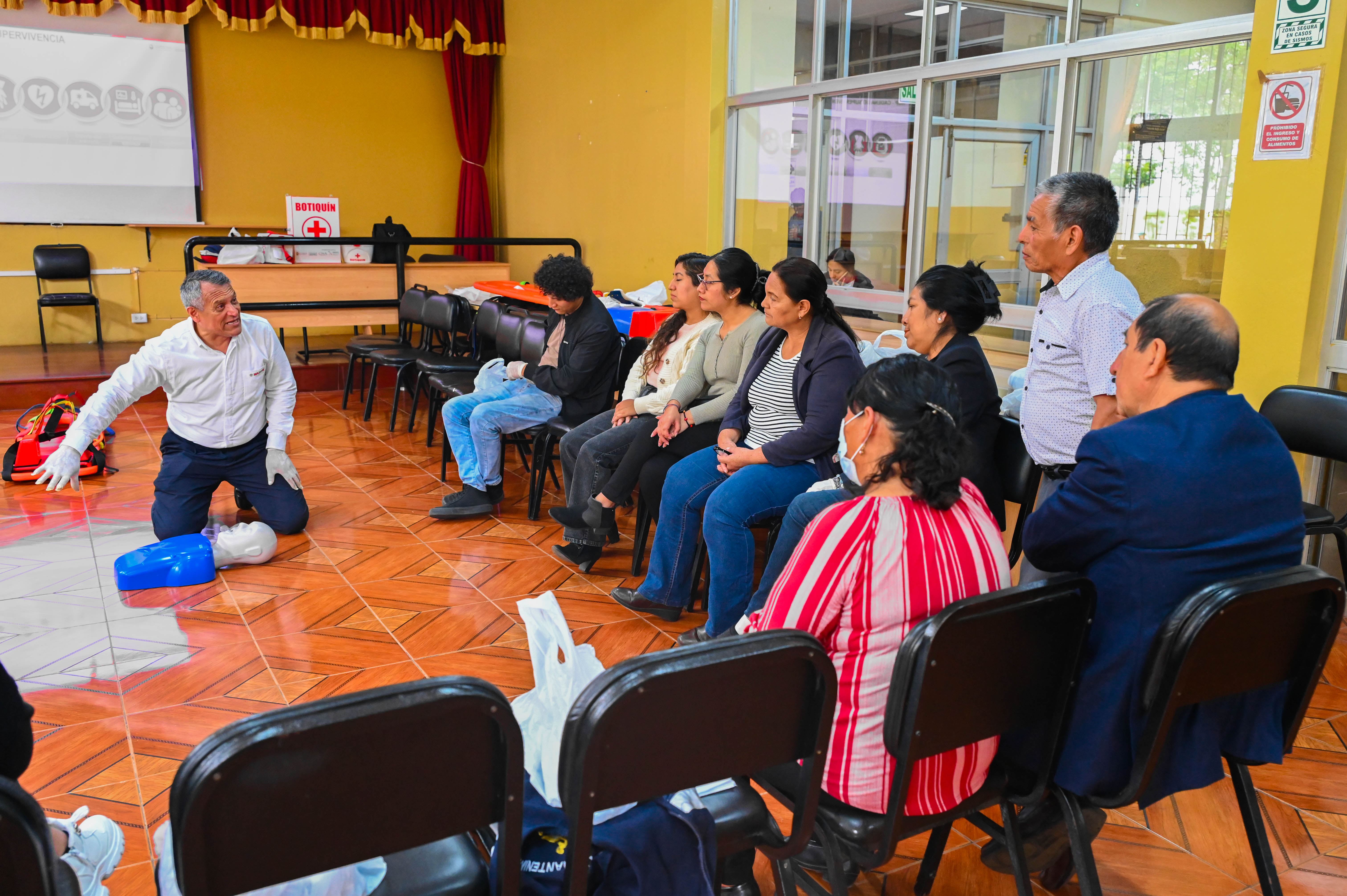 CAPACITACION PRIMEROS AUXILIOS