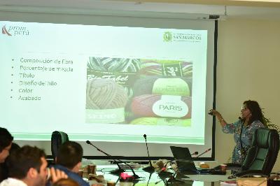 Capacitacion de Gestion en Moda y Producto Exportable para Empresas de la ruta Exportadora de las lineas de Alpaca y Algodon dia V