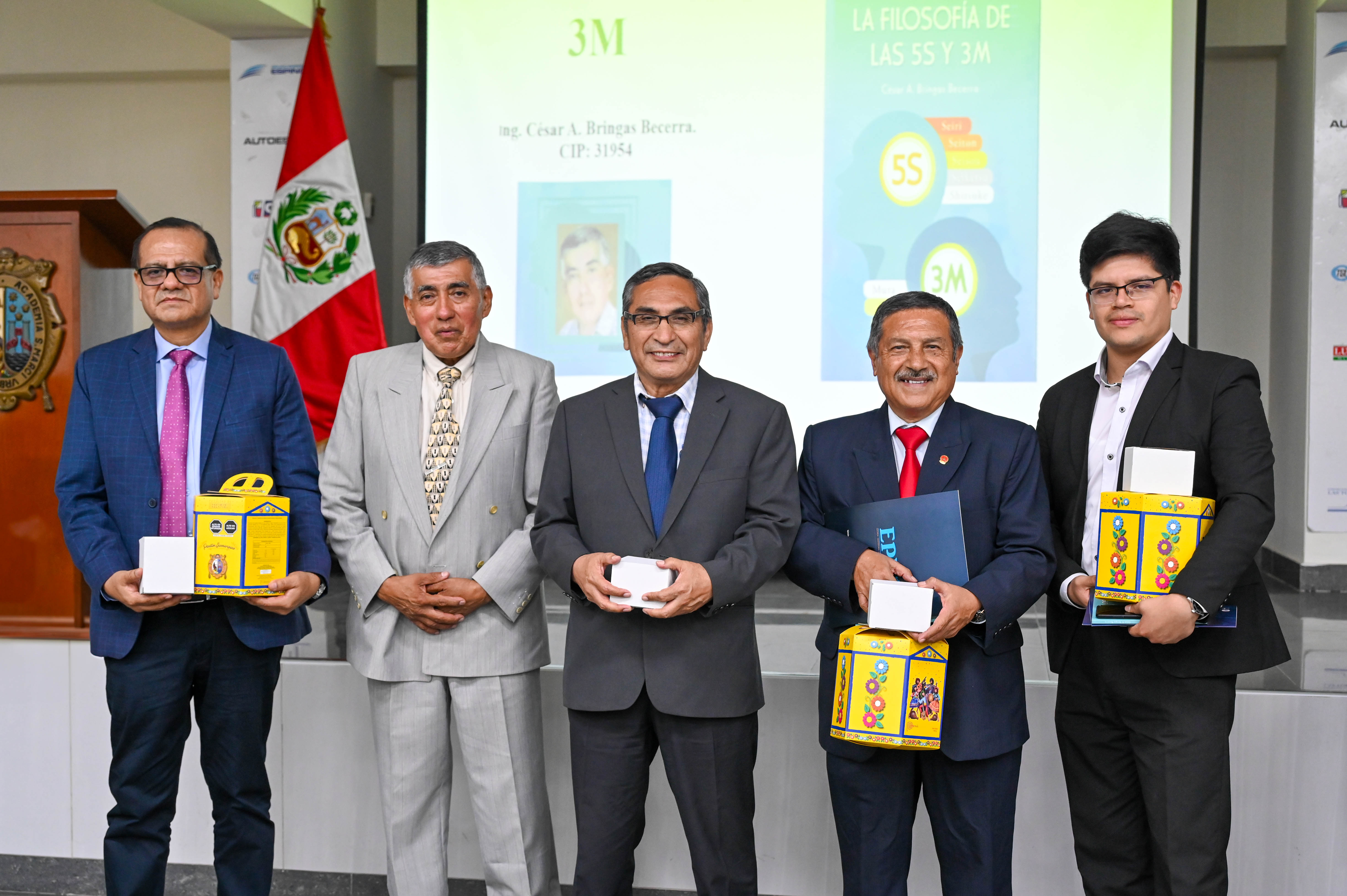 PRESENTACIÓN DEL LIBRO LAS 5S Y 3M