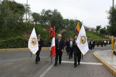 Fac de Ing Industrial presente 463 aniversario de la UNMSM